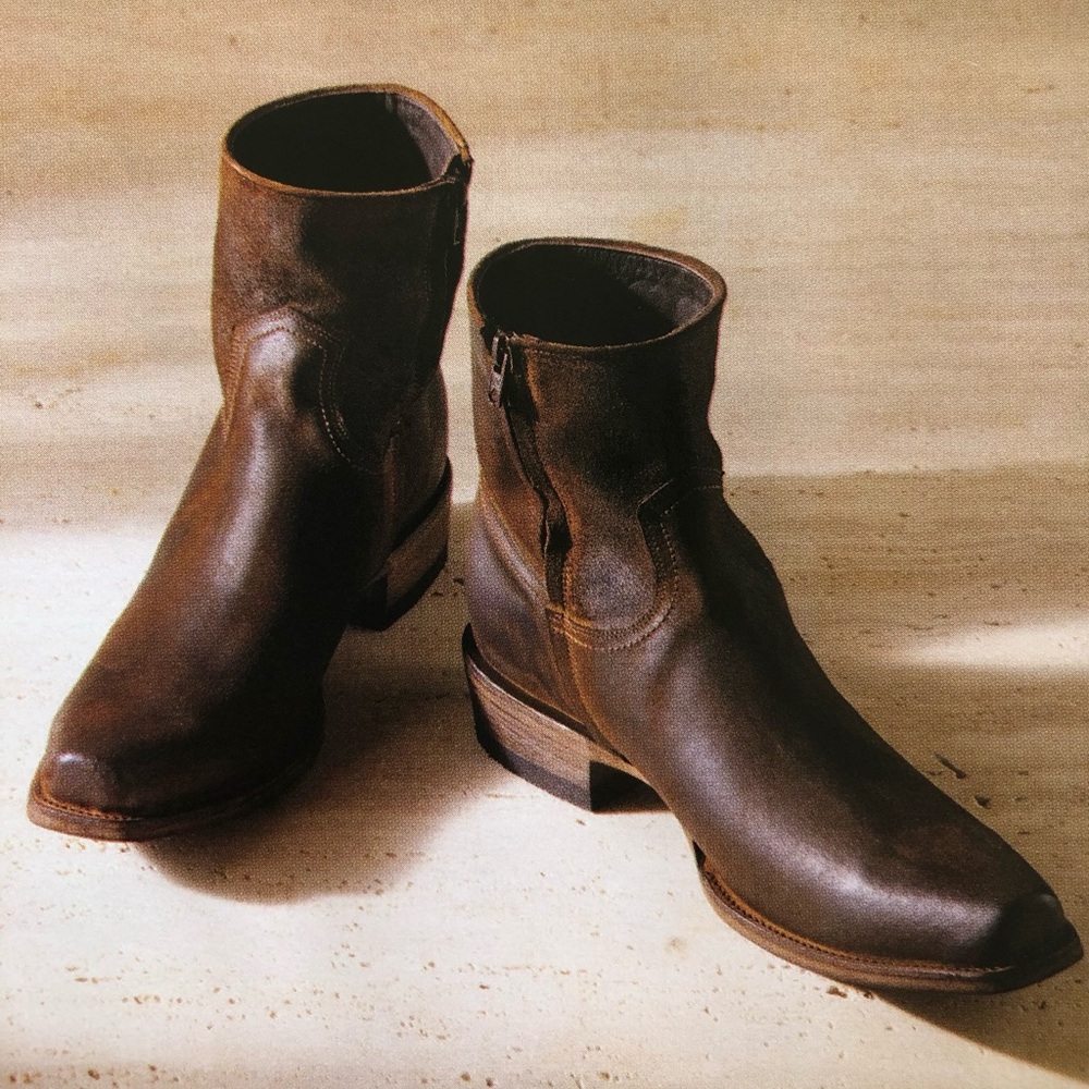 Men's Brown Leather Boots